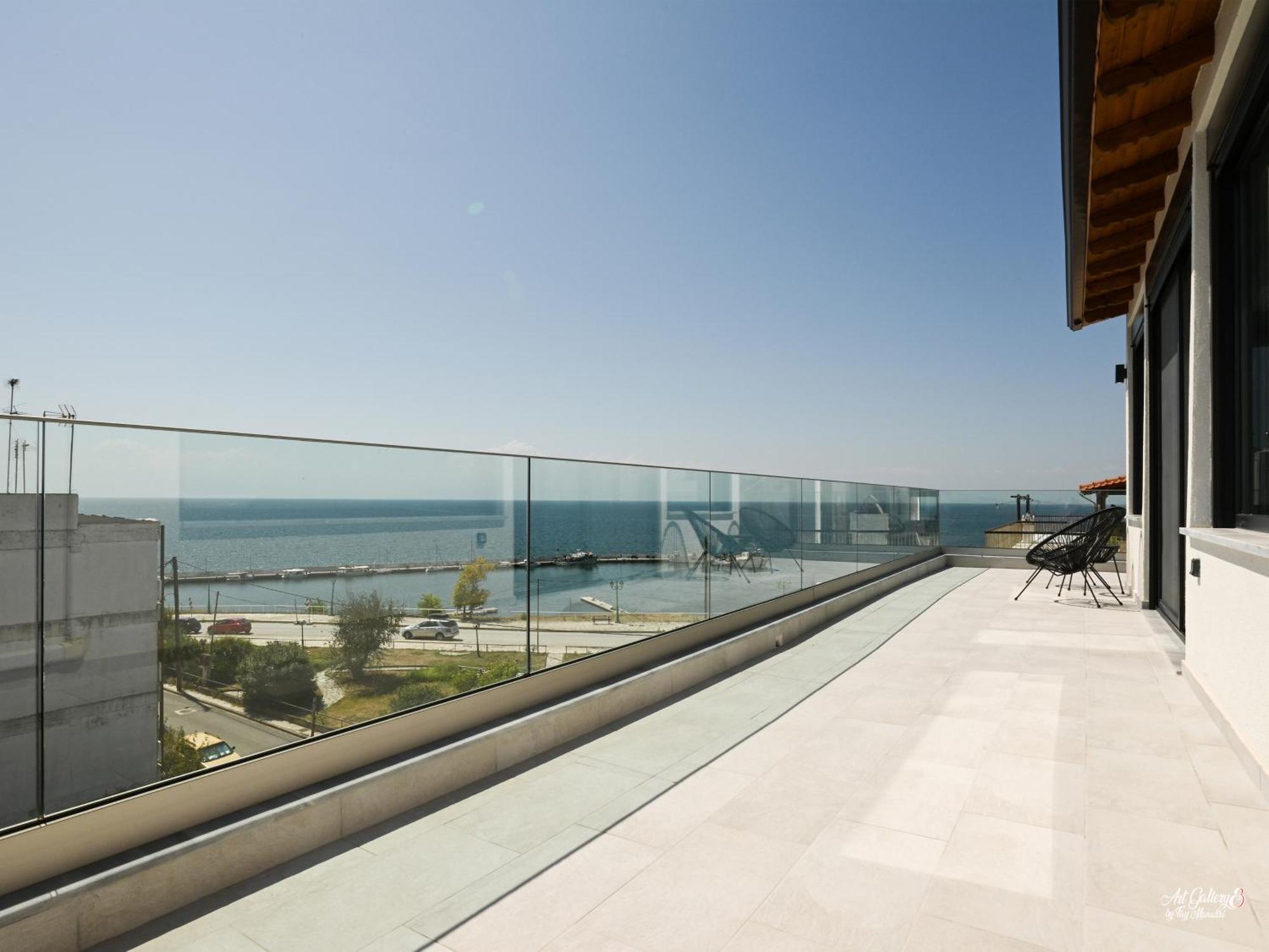 Panorama Penthouse Apartment Nea Kallikrateia Exterior photo