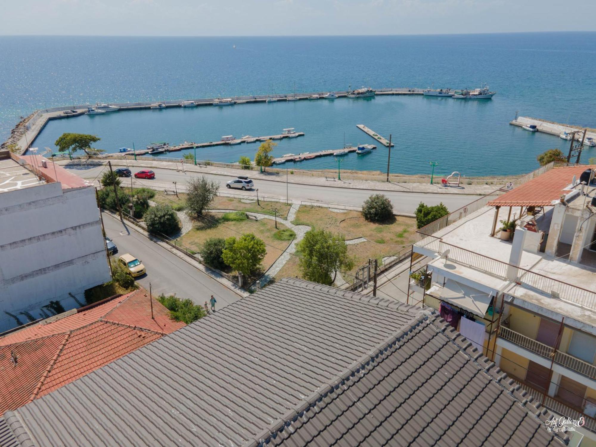 Panorama Penthouse Apartment Nea Kallikrateia Exterior photo